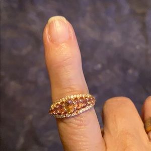 This ring is pink amethyst